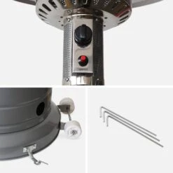 Lot De 2 Parasols Chauffants Gaz 13kW 9 Lot De 2 Parasols Chauffants Gaz 13kW -Mobilier de maison pc12kdsgyx2 fb57839ddade5820c5cd87191091d1a5