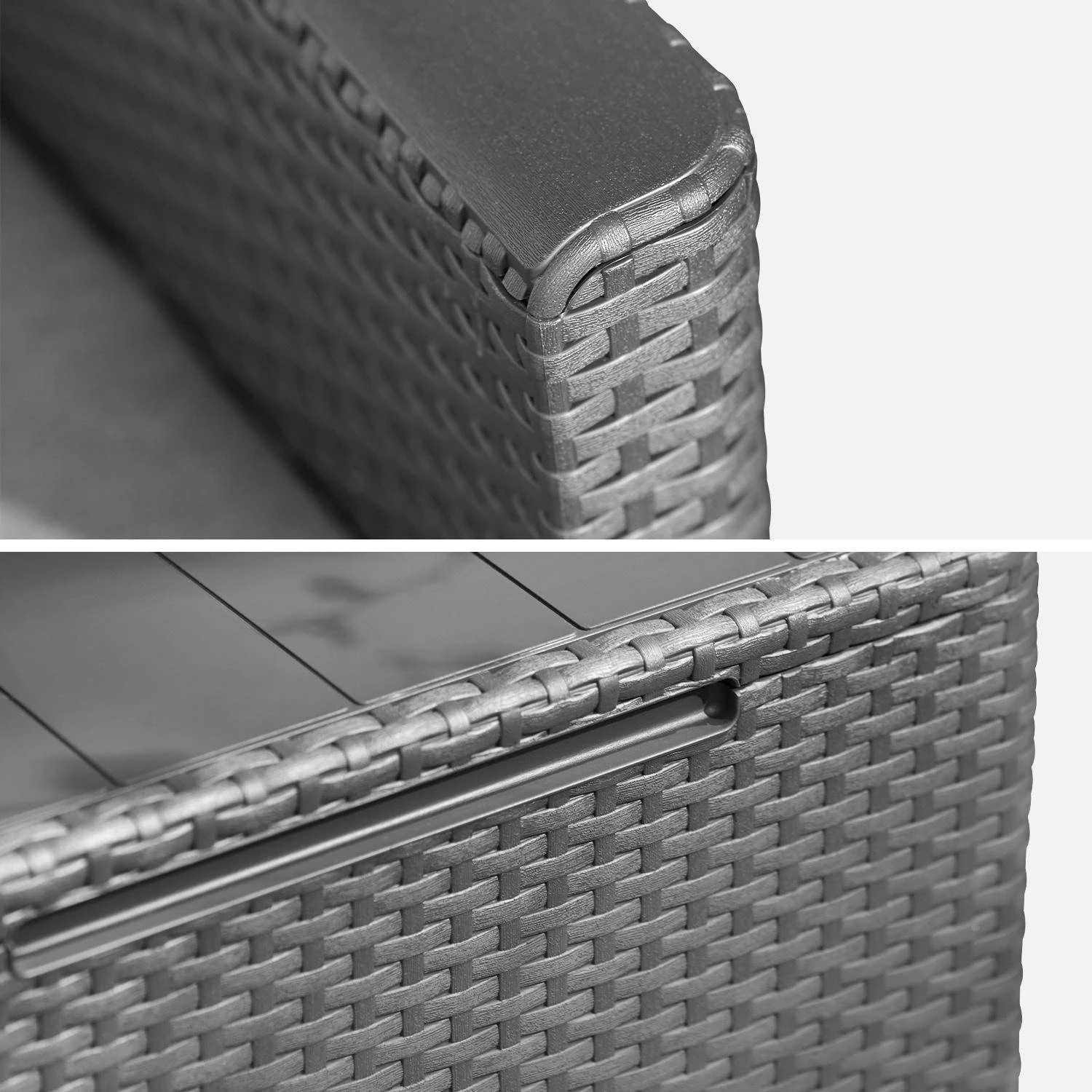 Salon De Jardin Imitation Rotin 4 Places 6 Salon De Jardin Imitation Rotin 4 Places – Image 6