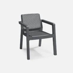 Salon De Jardin Résine Injectée 4 Places Sans Coussins -Mobilier de maison plk4kdbk b075b427bd5a372eb5a108ed09ab1f7a