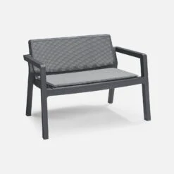 Salon De Jardin Résine Injectée 4 Places -Mobilier de maison plk4kdbkgy 8e5db3d6b2fc1d481edcbbb23043b389