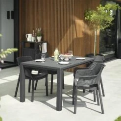 Table De Jardin Résine De Synthèse 4 à 6 Places 6 Table De Jardin Résine De Synthèse 4 à 6 Places -Mobilier de maison plktbl150bk 2a6ba838aa80e4b40c311ea37cb744ae