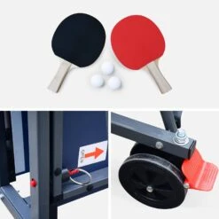 Table Ping Pong Indoor Premium Avec Accessoires -Mobilier de maison ppt8017in ac036f0ffd7adff9d336081c5029bb55