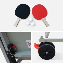 Table Ping Pong Outdoor Premium Avec Accessoires 9 Table Ping Pong Outdoor Premium Avec Accessoires -Mobilier de maison ppt8017out 5ce5e384fa50abc3bb60a2edee30ef76