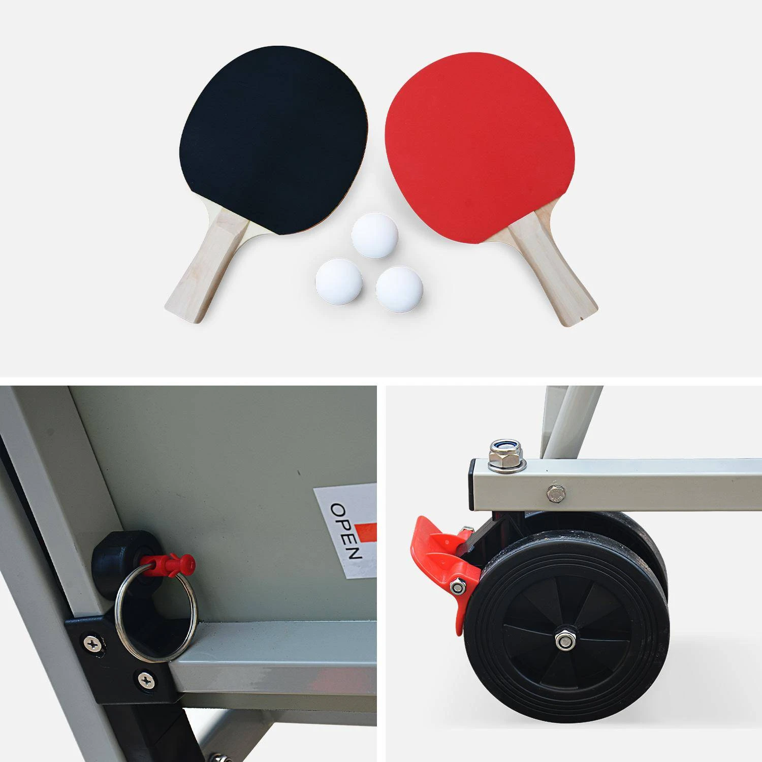 Table Ping Pong Outdoor Premium Avec Accessoires 5 Table Ping Pong Outdoor Premium Avec Accessoires – Image 5