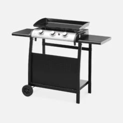 Desserte Plancha 3 Brûleurs -Mobilier de maison pt1003bk 1c7d14d3b8f0560ae99e1ec6f2eabb1d