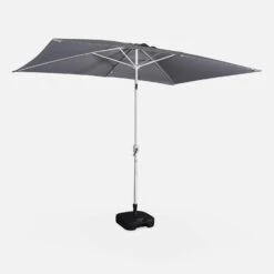 Parasol Rectangulaire 2x3m, Aluminium Anodisé Couleur : Gris 10 Parasol Rectangulaire 2x3m, Aluminium Anodisé Couleur : Gris -Mobilier de maison puano2x3gy 35286d9415b52d2e925bcc7c47e24688