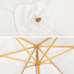 Parasol Rectangulaire 2x3m Couleur : Ecru -Mobilier de maison puw2x3ecru 556cc3fb01dda2c35103c7a40a0811bc