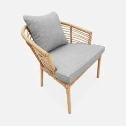 Salon De Jardin Bas Résine Tressée Effet Rotin 2 Places Couleur : Gris Chiné 10 Salon De Jardin Bas Résine Tressée Effet Rotin 2 Places Couleur : Gris Chiné -Mobilier de maison rawarmtx2gy d278eae04f448223e051e748baa238a2