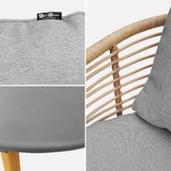 Salon De Jardin Bas Résine Tressée Effet Rotin 2 Places Couleur : Gris Chiné 8 Salon De Jardin Bas Résine Tressée Effet Rotin 2 Places Couleur : Gris Chiné -Mobilier de maison rawarmtx2gy f362c98881aadb0ebfc95f2a23c2d909