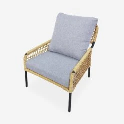 Salon De Jardin Bas Résine Tressée Effet Rotin 4 Places Couleur : Gris -Mobilier de maison rawgigogy 57ea9fba76722318ba870c33372964ea