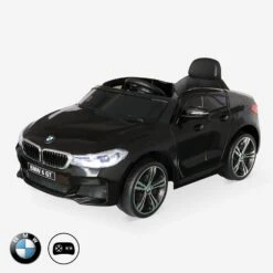 Voiture électrique Enfant BMW Série 6 GT 12V, 1 Place Couleur : Noir