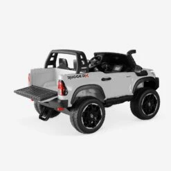 Voiture électrique Enfant Toyota Hilux 12V, 2 Places Couleur : Blanc 11 Voiture électrique Enfant Toyota Hilux 12V, 2 Places Couleur : Blanc -Mobilier de maison roctoyhilrcwh 15a9926b37e963a98b42170bd5becffe