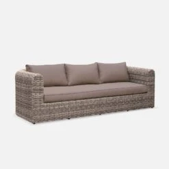 Salon De Jardin Résine Tressée Ronde 5 Places Couleur : Beige / Beige 9 Salon De Jardin Résine Tressée Ronde 5 Places Couleur : Beige / Beige -Mobilier de maison rw3003bg 5a6e34c9b24b204ba6613d61c2a0e8be