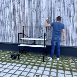 Echafaudage Roulant Et Pliant Sur Deux Niveaux 12 Echafaudage Roulant Et Pliant Sur Deux Niveaux -Mobilier de maison scaffold140 378275bfa4c2681184cfa46bdc9a6584