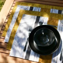 Set De Table En Textile 35x50cm (lot De 8) Couleur : Imprimé Héritage