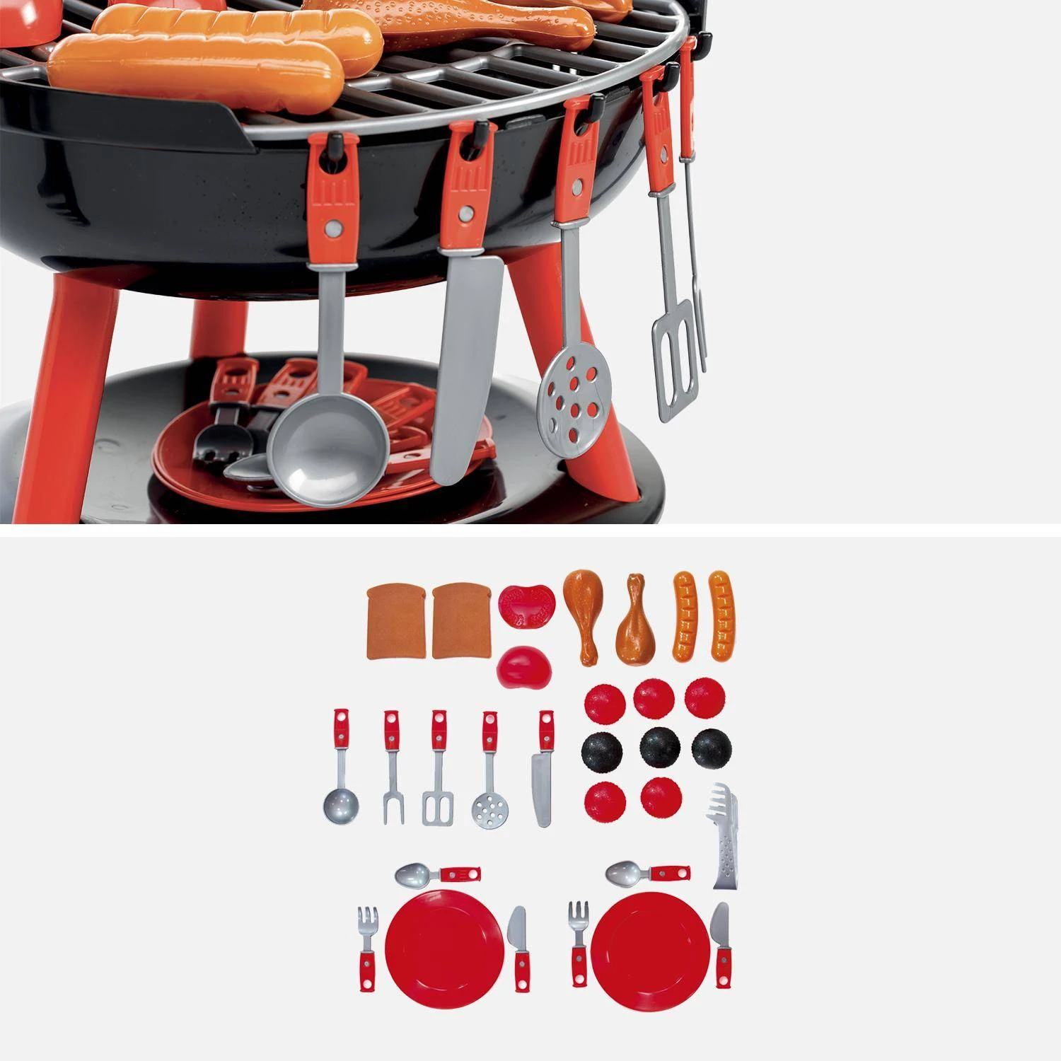 Barbecue Charbon Pour Enfant, Avec Accessoires 4 Barbecue Charbon Pour Enfant, Avec Accessoires â Image 4