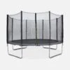 Trampoline 400cm Filet Protection Couleur : Gris