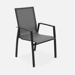 Lot De 4 Fauteuils De Jardin Aluminium - Washington Couleur : Anthracite / Gris Foncé 7 Lot De 4 Fauteuils De Jardin Aluminium - Washington Couleur : Anthracite / Gris Foncé -Mobilier de maison txarmx4co 37b2c3f9ae916f50d1ec77fda7a57bc5