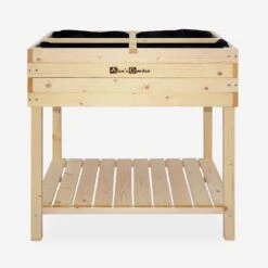 Carré Potager En Bois Sur Pieds 80 X 60cm -Mobilier de maison vgh80 f8ef6bb33d55924955a5709732ccdfc6