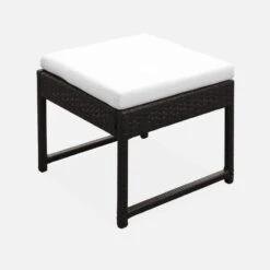 Table De Jardin Encastrable Résine Tressée 8 Chaises, 4 Poufs Couleur : Marron / Ecru 9 Table De Jardin Encastrable Résine Tressée 8 Chaises, 4 Poufs Couleur : Marron / Ecru -Mobilier de maison wk8cubepfbn 515a21bf5bbf16be70b958ae93b14245