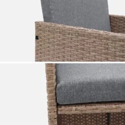 Table De Jardin Encastrable Résine, 10 Fauteuils Couleur : Beige / Gris Chiné 9 Table De Jardin Encastrable Résine, 10 Fauteuils Couleur : Beige / Gris Chiné -Mobilier de maison wkdgcube10ntgy 98b3e938c36314b9747db83eb0a9287b