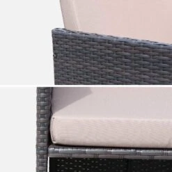 Table De Jardin Encastrable Résine Tressée, 12 Fauteuils Couleur : Marron / Taupe 9 Table De Jardin Encastrable Résine Tressée, 12 Fauteuils Couleur : Marron / Taupe -Mobilier de maison wkdgcube12chbn 47b8ba7a4ecefcd0f2d330741be3aa5f