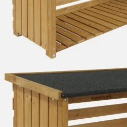 Abri Bûches 120x45x120cm,bois 9 Abri Bûches 120x45x120cm,bois -Mobilier de maison ws120lbn 8b6f97269cd32e354639d9e602c5739d